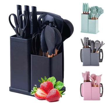 Kit Completo de Utensílios C/19 Peças para Cozinha